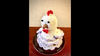 Пасхальная курочка крючком/Crochet Easter chicken