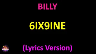 6ix9ine - BILLY (Lyrics version)