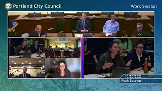 Portland City Council Work Session - Charter Transition  10/20/23