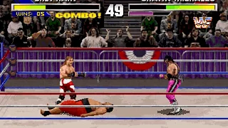 WWF Wrestlemania: The Arcade Game (Bret Hart) (Sculptured) (MS-DOS) [1995] [PC Longplay]