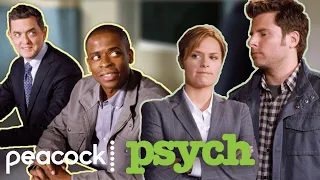 Detective Team Swap: Shawn and Jules vs. Gus and Lassie | Psych