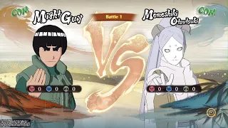 NARUTO SHIPPUDEN: Ultimate Ninja STORM 4 Might Guy vs Momoshiki (COM vs COM)
