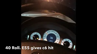 E55 Amg vs C6 Corvette