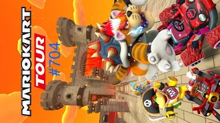 Mario Kart Tour gameplay #704 (Bowser Tour)