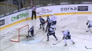 Medvescak @ Magnitka 09/10/2014 Highlights / Металлург Мг - Медвешчак 6:0