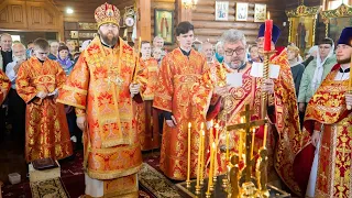 Митрополит Игнатий совершил панихиду по всем усопшим православным христианам в Сретенском храме