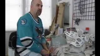 making vintage hockey goalie masks in Montreal