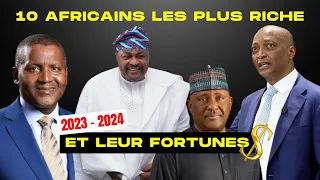 Top 10 des hommes les plus riche d'Afrique 2023 - 2024