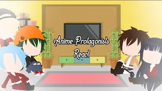 {Gacha Club} Anime Protagonists React to AMV Pt.3 (Ban)