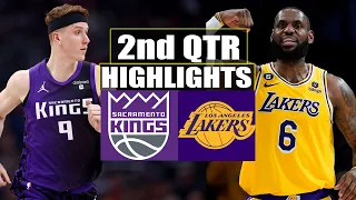 Los Angeles Lakers vs Sacramento Kings FULL 2nd QTR HIGHLIGHTS | March 13 | 2024 NBA Season