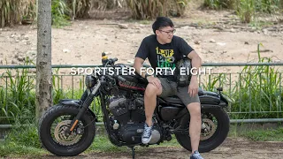 Sportster Forty Eight Handheld shot