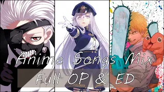 Best Anime Openings & Endings Mix #4 Full Song