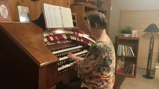 The Addams Family theme song - played by organist Annette Jacob on her Walker organ