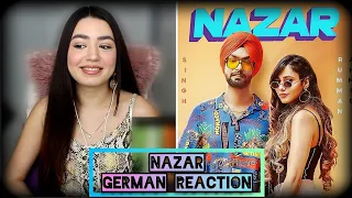 GERMAN REACTION | Nazar (Full Song) Ravneet Singh | Vee | Rumman Ahmed | Latest Punjabi Songs 2020