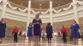 Voices of Liberty Perform "The Impossible Dream!" | EPCOT | American Adventure | Walt Disney World!