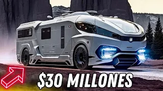 hasta $30 millones RVS más lujosos del mundo l autocaravanas más lujosas del mundo