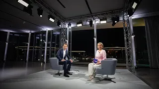 Sebastian Kurz im ORF Sommergespräch 2021
