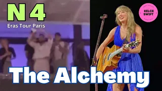 Travis Kelce SENDS HAND HEART to Taylor Swift SINGING the Alchemy during Night 4 Eras Tour Paris