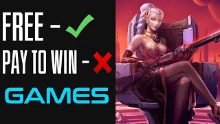 10 FREE To Play Games That are NOT PAY TO WIN