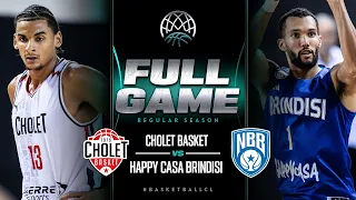 Cholet Basket v Happy Casa Brindisi | Full Basketball Game | Basketball Champions League 2023-24