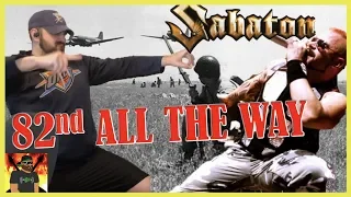 DEATH FROM ABOVE!! | Sabaton - 82nd All The Way (Official Lyric Video) | REACTION