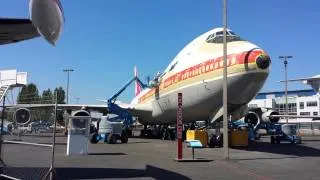 First Boeing 747-100 restoration - Aug. 2014