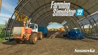 Farming Simulator 22 / Карта Сосновка / Уборка свеклы (часть 2)