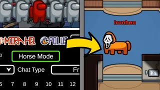 What if Horse Mode was a Permanent Selectable game mode in Among Us? - Among Us New Update