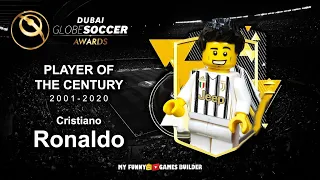 Globe Soccer Awards 2020 • Cristiano RONALDO - Player of the Century 2001-2020 in Lego Football Film