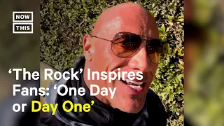 'The Rock' Shares Inspiring Message for Sticking With New Year's Resolutions