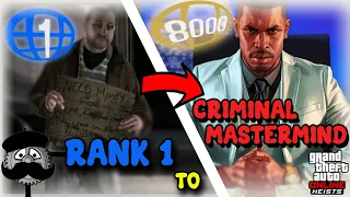 Rank 1 to Criminal Mastermind in 2024