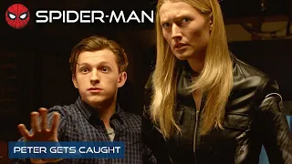 Peter Gets Caught Trying His New Suit | Spider-Man: Far From Home