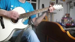 Кино Невесёлая песня (Washburn ea) cover