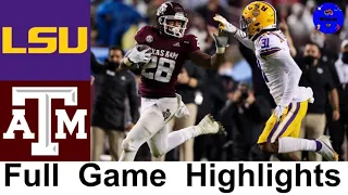 LSU vs #5 Texas A&M Highlights | College Football Week 13 | 2020 College Football Highlights