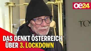 Umfrage: Das denkt Österreich über 3. Lockdown