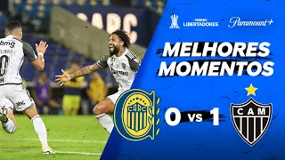 ROSARIO CENTRAL 0 x 1 ATLÉTICO MINEIRO - CONMEBOL LIBERTADORES 2024 | Paramount Plus Brasil