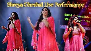 Shreya Ghoshal live performance At Alva's Virasat  2023