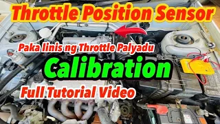 HOW TO CALIBRATE TPS 4G93 ENGINE | NO IDLING ISSUE AFTER CLEAN UP THROTTLE BODY