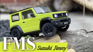 I’ve put the FMS Suzuki Jimny to the test on slippery slopes… and it did OK!