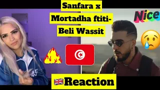 Sanfara Ft. Mortadha Ftiti - Beli Wassit (Clip Officiel) 🇬🇧 Reaction