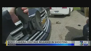 Body cam footage released in Lansing Police shooting April 10