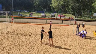 Пляжный волейбол Солнечногорск 2020 02. Дедовск против Солнечногорск