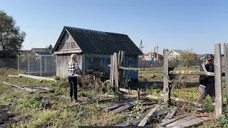 ЖИЗНЬ В ДЕРЕВНЕ/СЛОМАЛИ СТАРЫЙ ЗАБОР/СНОВА ЗАГОТОВКИ НА ЗИМУ/СВОИ ПОМИДОРЫ, ОГУРЦЫ ОСЕНЬЮ