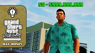 GTA Tutorial: How to make max money with "Cone Crazy" side mission in GTA VC (Definitive Edition)