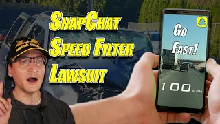 Speed Filter! Huge Crash! Major Injuries! Is Snapchat Liable? Lawsuit Review!