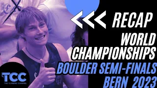 Boulder Semi-Finals MEN || Bern || IFSC World Championships 2023
