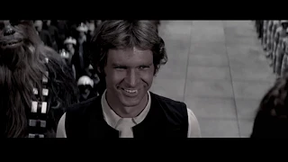 Luke Mourns Han Solo (With Flashbacks) REMASTERED