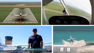 Stabilized Approach and Landing in 57 Seconds