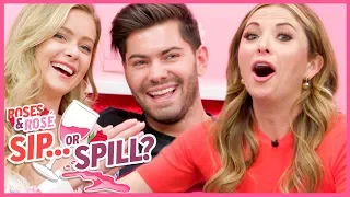 Roses & Rose: Hannah Godwin & Dylan Barbour REVEAL Bachelor Relationship Secrets | Sip or Spill