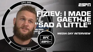 Rafael Fiziev: I made Justin Gaethje 'sad a little bit' with my Instagram videos | ESPN MMA